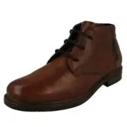 Mens Bugatti Formal Ankle Boots - 311-A8Z33-4100