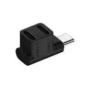 2 in 1 100W U-Shaped Right Angle USB Type-C Extension Connecter For Steam Deck