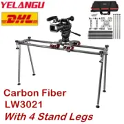 YELANGU LW0321 Protable Carbon Fiber DSLR Camera Video Slider Studio track Rail