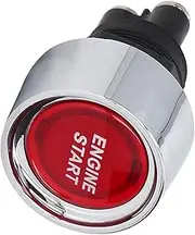 EVTSCAN Engine Start Stop Push Button 50A ABS Start Stop Ignition Switch for Sports Car 12‑24V