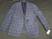 Emporio Armani Men's G-Line Plaid Virgin Wool Blend Sport Coat $1595