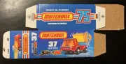 Matchbox Superfast #37 Skip Truck ‘74-‘76 Type J Repro Box