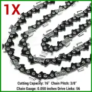 1 X CHAINSAW CHAIN 3/8LP .050 56DL 16” FOR HUSQVARNA 141 154 240E CHAINSAW 16"