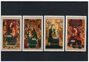 NIUE 1979 - NATALE 4 foglietti nuovi MNH
