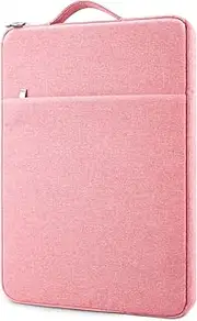 11 Inch Laptop Sleeve Carrying Case with Pocket Handle for 11 inch Mac Acer Asus Dell Chromebook VivoBook HP Stream Samsung Chromebook 2 3 4, 12 inch Surface Pro 3 4 6 7 7+, Pink