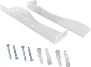 ＫＬＫＣＭＳ Acrylic Shoe Wall Shelf Organization Compact Wall Mounted Versatile Organizer Shoe Rack for Living Room Hallway Entryway Home, Clear