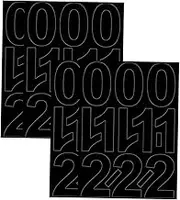 OHPHCALL 1 Set Self Adhesive Stickers for Mailbox Decals for Address Identification Weatherproof and Tear Easy Application for Home and Business Use
