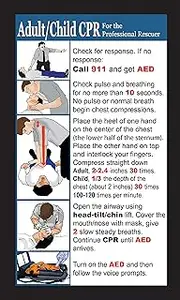 CPR Pocket Reference Cards (BLS - 100 Count)