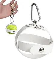 Golf Ball Bag, Small Golf Valuables Waist Pouch, Portable Belt Storage Organizer, 2.56x3.15in Lightweight Sports Carry Case for Club Tennis Baseball Training