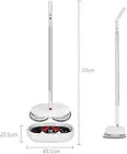 Electric Spin Mop Cordless Cleaner Automatic Cleaning Bucket 360 Degree Rotation