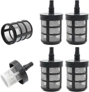 4 Packs Household Hose Filters, Double-Layers Stainless Steel Encryption Garden