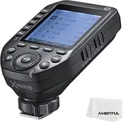 GODOX XproII-N 2.4G TTL Wireless Flash Trigger XProIIN Trigger Autoflash 1/8000s HSS Large LCD Screen 32 Channels 16 Groups Replacement for Nikon Cameras