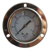 Water and Air Pressure Gauge New 1/4" Brass BSPT Thread