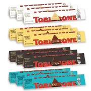 Toblerone Chocolate Variety Pack Milk Chocolate Dark Chocolate White Chocolat...