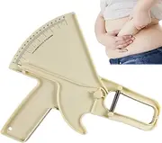 Fat Measure for Body,0-88mm Body Skinfold Caliper - Professional Fat Tape Handheld Portable Accurate Measure Tool for Dieters & Bodybuilders