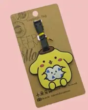 New Sanrio Character - Pompompurin Silicone luggage tag