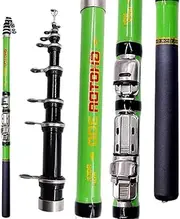 LLEIIshen 1.5M Carp Fishing Rod Feeder Hard Carbon Fiber Telescopic Rock Fishing Rod Fishing Pole/1899