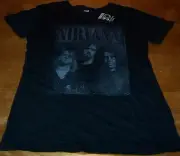 WOMEN'S TEEN NIRVANA NEVERMIND T-shirt XL NEW w/ TAG Band