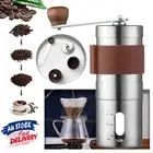 Portable Manual Coffee Grinder Stainless Steel Bean Mill Adjustable Coarseness