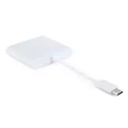 Usb 3.1 Type C To Hdmi / 3.0 Charging Adapter Silver Usb Cables Hubs & Adapters