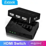 3 Port HDMI Splitter Switch Switcher Hub Box HDTV Ultra HD 4K 1080p Full HD