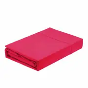 Hot Pink 1000TC Egyptian Cotton Fitted Sheet Pillowcase Set - No Flat Sheet