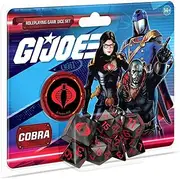Renegade Game Studios G.I. Joe Role Playing Game Cobra Dice Set