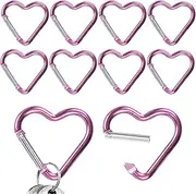 [Generic] Snap Hooks for Keys | Heavy Duty Carabiner Snap Hooks,Bright Colors Outdoor Gear for Walking, Mountaineering, Hiking, Fishing, Camping
