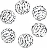 Klxuyuo Shaker Balls 6 Pcs Shaker Bottle Ball Stainless Steel Protein Shaker Ball Mixer Ball Replacement for Shaker, Drinking Bottle (1.2 in)
