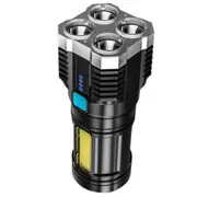 10000000LM Super Bright Torch LED Flashlight USB Rechargeable Tactical Light