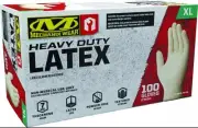 Mechanix Wear D04-00-011-100 Latex Disposable Gloves Powder Free Textured 100
