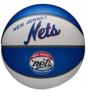 Balls Wilson Nba Team Retro Brooklyn Nets Mini WTB3200XBBRO White-Blue. NWOB