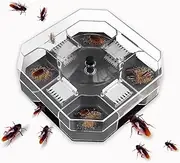 Roaches Trap for House Infestation | Effective Cockroach Catcher Cockroach Repeller,Portable Cockroach Bait Outdoor Roach Traps for Kitchen Living Room Bathroom