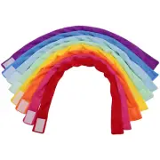 Chew Necklace for Sensory Kids, 8 Pack Terry Cloth Teething Chewy Necklaces for