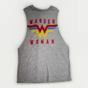 New Wonder Woman Tank Top Drop armhole sleeveless tee DC Comics Workout T-Shirt