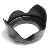 72mm Screw Mount Petal Flower Lens Hood for Canon EOS 5D Mark II 50D 18-200mm