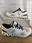 On Men's Cloud X V3 Shoes Ivory/Black Size 13 Running Workout 60.98706
