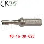 1× C25-3D-16 WC03 CNC U Drill / Indexable Drill Bit ΦWC-16-3D-C25,For WCMT030208