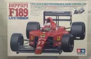 TAMIYA Ferrari F189 Late Version 1/10 Scale RC, Inner box unopened, "Unused" New