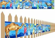 nativity scene banner religious christmas decoration garden nativity decoration outdoor banner vivid nativity display christmas garden banner holiday decoration banner nativity scene outdoor