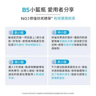 【理膚寶水】B5彈潤修復精華50ml+30ml 年度限定組C(彈潤保濕/B5小藍瓶)