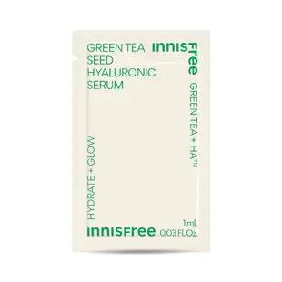 INNISFREE 綠茶籽玻尿酸保濕精華 1mL (會員兌換禮) 官方旗艦店