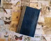 HANDMADE Vintage Old Book Leather Grunge Junk Journal Grimoire Diary Cosplay LAR