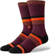 [Stance] 01062 DANTE CREW WINE Socks, WINE (01062), L