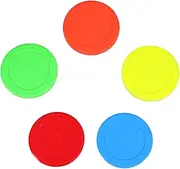 SUPVOX 5pcs Air Hockey Pucks Mini Replacement Pucks for Table Hockey Game for All Ages Smooth Gameplay