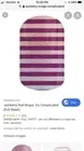 New Jamberry Nail Wraps FULL SHEET Ombre 1K63 IT'S COMPLICATED Pink Clear