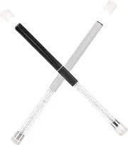 HAKIDZEL 2pcs Compact Eyelash Mascara Brush Wands for Separation Travel Makeup Tools
