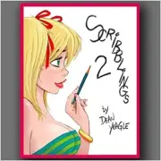 SIGNED DEAN YEAGLE SCRIBBLINGS 2 2004 SOFTCOVER SKETCHBOOK MATURE MANDY