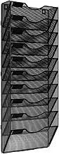 GARENDE Vertical Document Organizer for Home Office with A4 Paper Storage, 10 Tiers