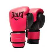 Everlast Powerlock2 Boxing Training/Sparring Gloves Pair Fitness Pink/BLK